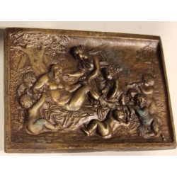 Bas relief \"Scène mythologique\"