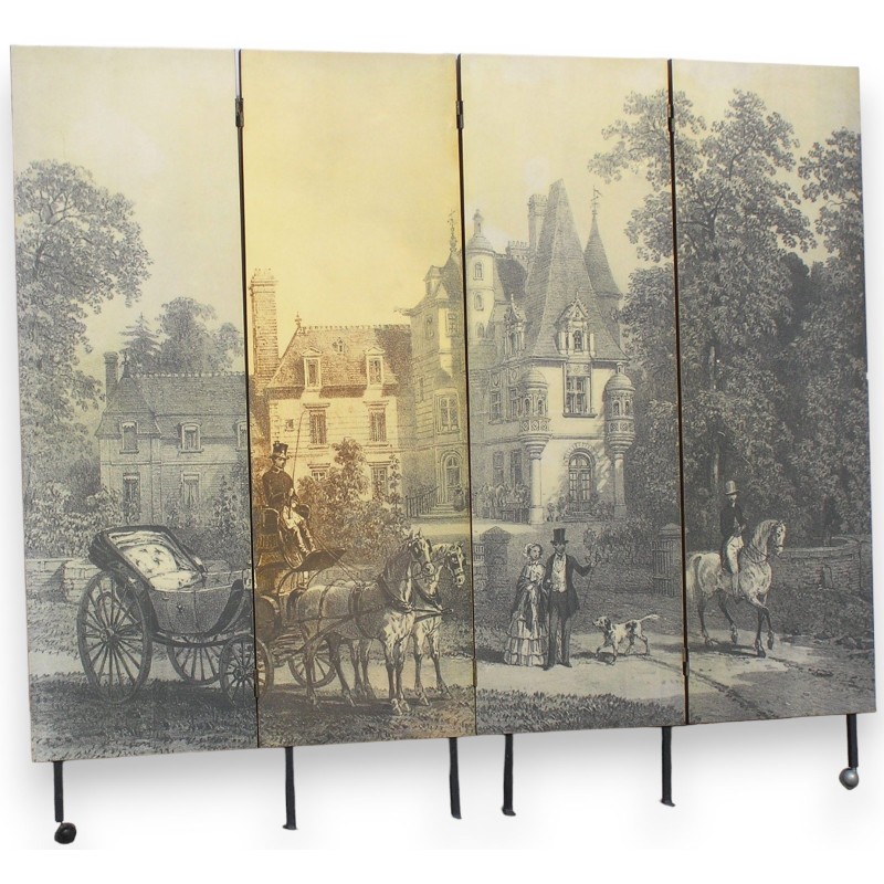 Double-sided screen. At  Moinat SA  - Antiques and home décor