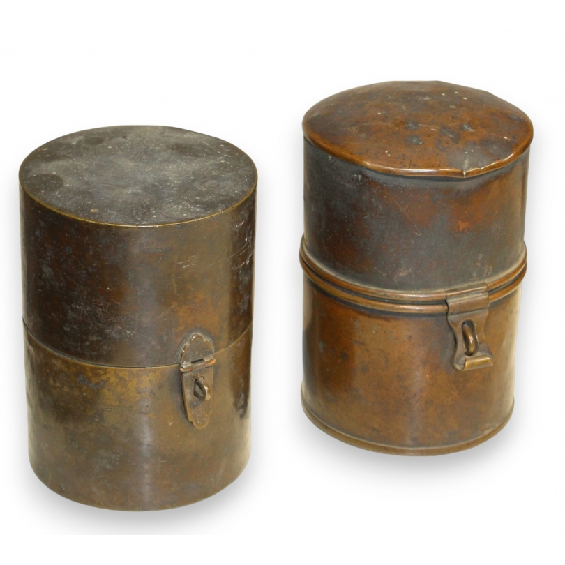 Paire de boites d'outils de ciseleur