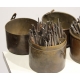 Paire de boites d'outils de ciseleur