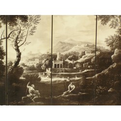 Double-sided screen. At  Moinat SA  - Antiques and home décor