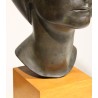 Plâtre \"Tête de Mme. Pastori\" par Y. LARSEN