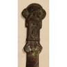 Ouvre-lettres en bronze \"Dante Alighieri\"