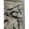 Bas relief \"Ange et âne\" signé BAUD