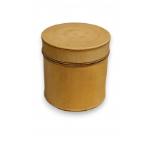 Boite ronde en ivoire