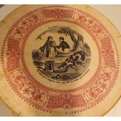 Lot d\'assiettes \"Proverbes et militaires\" de GIEN