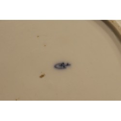 Bol, sous-tasse et assiette en porcelaine