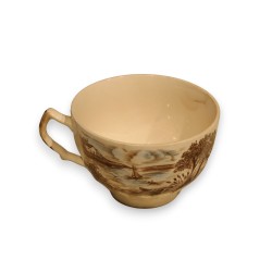 Tasse en faïence \"Bord de mer\"