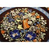 Plat \"Genève\" en faïence de Thoune Brune