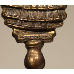 "Esmeralda" brass shoehorn