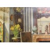 Tableau \"Scène d\'intérieur\" signé A. BAILLY