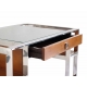 Table basse Aston, dessus verre