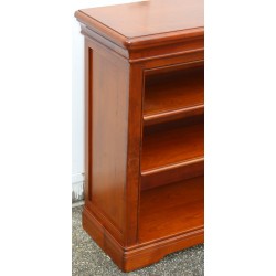 Open bookcase with two shelves