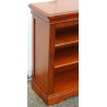 Open bookcase with two shelves