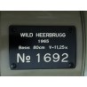 Telemetre Wild Heerbrugg 1965