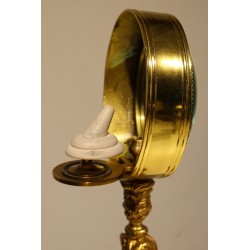 Loupe montée en sculpture unique