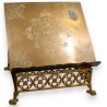 Brass bookend