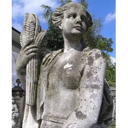 Pair of garden statues. on  Moinat SA  - Antiques and home décor
