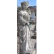 Paire de statues de jardin.