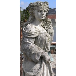 Pair of garden statues. on  Moinat SA  - Antiques and home décor
