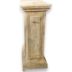 Square stone column