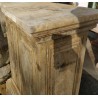 Square stone column