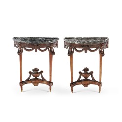 Pair of Louis XVI side tables
