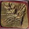 Paire de bas reliefs signés PEC