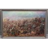 Tableau \"Bataille 1915\" signé R. WEISS