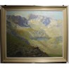 Tableau \"Urdensee Tschiertschen\" signé K. REGLI 17