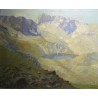Tableau \"Urdensee Tschiertschen\" signé K. REGLI 17