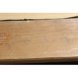 Tableau \"Urdensee Tschiertschen\" signé K. REGLI 17