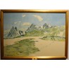 Reproduction Aquarelle "Montagnes"
