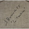 Tableau \"La Tartine\" signé D\'HUMIÈRES