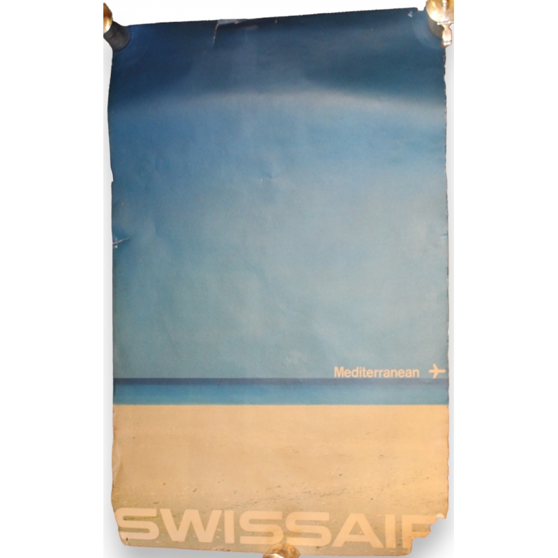 Poster Mediterranean SWISSAIR