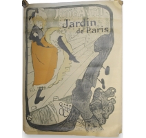 Poster Jardin de Paris par LAUTREC
