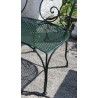 Geschwungenes Sofa aus Schmiedeeisen von Moinat SA – Antiquitäten und Dekoration
