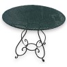  Table de jardin ronde en fer forgé sur  Moinat SA  - Antiquités décoration