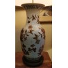 Paire de vases chinois montés en lampes