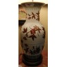Paire de vases chinois montés en lampes