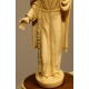 Saint en ivoire sculpté