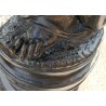  Statue "Argence" en fonte patine vieux sur  Moinat SA  - Antiquités décoration
