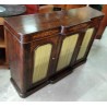 3-door sideboard in painted mahogany