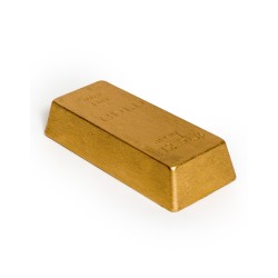 Lingot en fonte dorée \"12.5kg\"