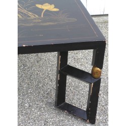 Black coffee table. Available from  Moinat SA  - Antiques and home décor