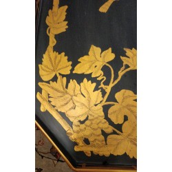  Table-plateau décor feuillage et sur  Moinat SA  - Antiquités décoration