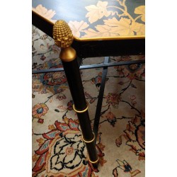  Table-plateau décor feuillage et sur  Moinat SA  - Antiquités décoration