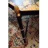  Table-plateau décor feuillage et sur  Moinat SA  - Antiquités décoration
