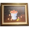Tableau \"Cerises\" signé SLESINE