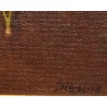 Tableau \"Cerises\" signé SLESINE
